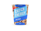 Маленький синий стакан Cat Energy SLIM с гречкой, 500 г.